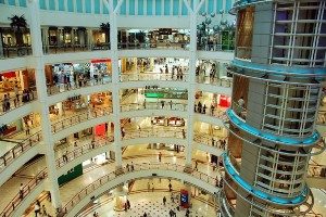 surveillance shopping mall